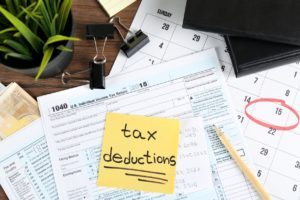 tax deductions banner